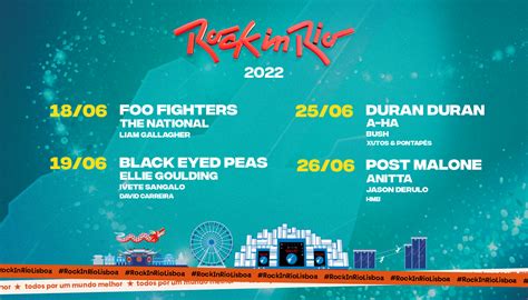 agenda rock in rio 2022